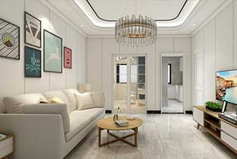 烟台现代风格-客厅
