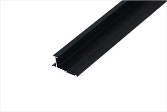 烟台航空纤维墙咔铝合金中条（哑黑氧化）