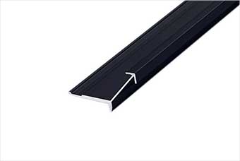 烟台航空纤维墙咔铝合金阳角线（哑黑氧化）