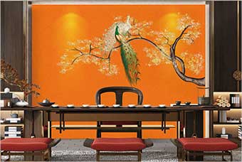 烟台森佰汇航空纤维墙咔（春花秋月）