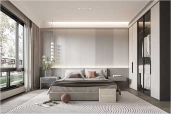 烟台卧室空间案例